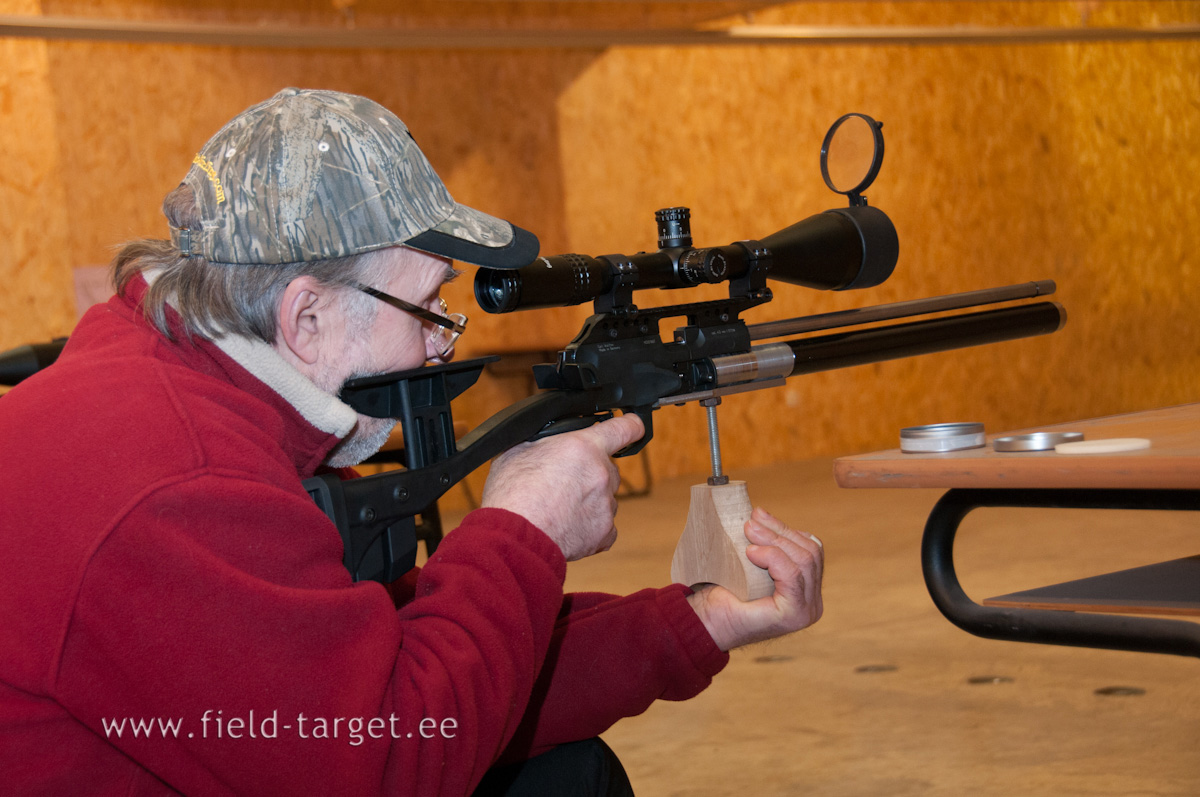 Rein Reinu, Hämmerli AR20 FT, Nikko Stirling Targetmaster 10-50x60, JSB Exact Express 4.52